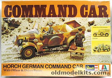 Revell 1/35 German Command Car Horch Kfz. 15 with Driver and Officer + accessories, H2109  plastic model kit